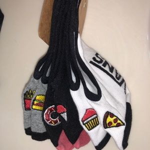 Vans No Show Socks Food Themed